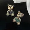 Broche ours en cristal