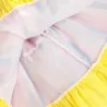 Robe de clown - costume - rayures colorées / pois