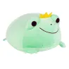 Grenouille avec une couronne - peluche / oreiller
