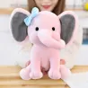 Éléphant en peluche - jouet - 25cm