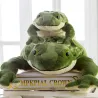 Grenouille verte en peluche - jouet