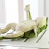 Grenouille verte en peluche - jouet