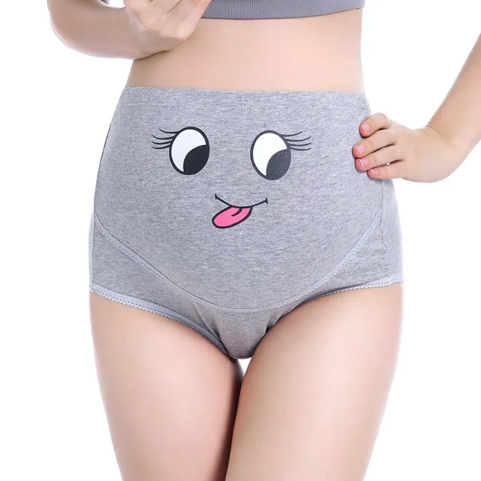 Culotte de grossesse - taille haute - ajustable - coton