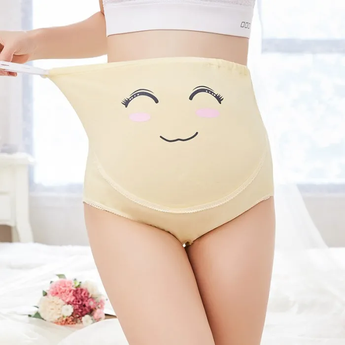 Culotte de grossesse - taille haute - ajustable - coton