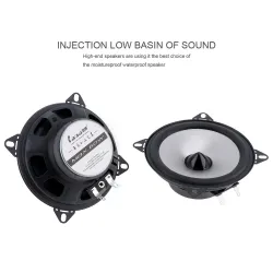 Hifi car coaxial speaker - 2-way - 4 Inch - 60W - 2 piecesSpeakers