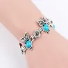 Vintage jewellery set with owls - earrings / necklace / braceletJewellery Sets