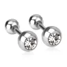 Small earrings with ball / zirconiaEarrings
