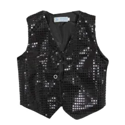 Boys shiny sequin vestClothing