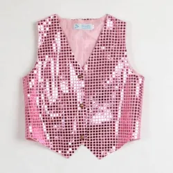 Boys shiny sequin vestClothing