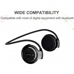 Écouteurs Bluetooth sans fil - casque avec microphone