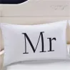 Mr & Mrs - housse de coussin - 2 pièces