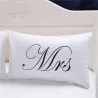 Mr & Mrs - housse de coussin - 2 pièces