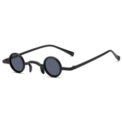 Petites lunettes de soleil rondes - style rétro / steampunk - UV 400