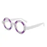 Retro round sunglasses - clear lensesSunglasses