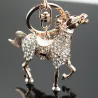 Cheval de cristal - porte-clés