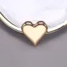 Broche en forme de coeur classique