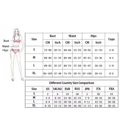 Sexy bikini set - metal decorationsBeachwear