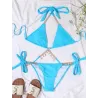 Ensemble de bikini sexy - avec des décorations en cristal / métal
