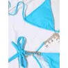 Ensemble de bikini sexy - avec des décorations en cristal / métal