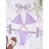 Ensemble de bikini sexy - avec des décorations en cristal / métal