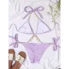 Ensemble de bikini sexy - avec des décorations en cristal / métal