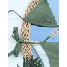 Ensemble de bikini sexy - avec des décorations en cristal / métal
