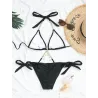 Ensemble de bikini sexy - avec des décorations en cristal / métal