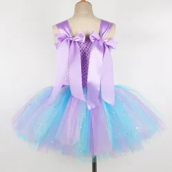 Princess / mermaid dress - with LED - girls costumeCostumes