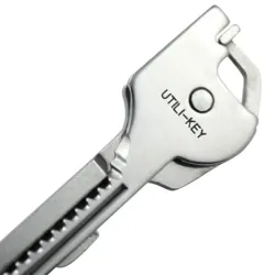 6 in 1 multi functional key - stainless steel multi toolSurvival tools