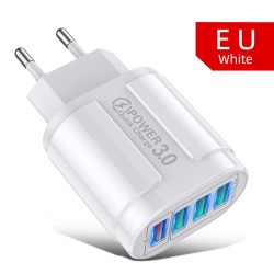 4-port USB charger - fast charge QC 3.0 - 48WChargers