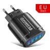 Chargeur USB 4 ports - charge rapide QC 3.0 - 48W