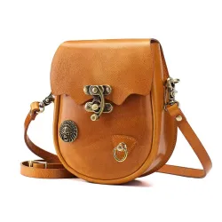 Elégant sac à bandoulière en cuir
