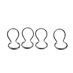 Médiators pour guitare en métal - 4 pièces