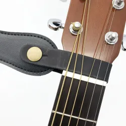 Sangle de guitare en cuir - support
