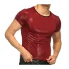 Short sleeve glossy t-shirtT-shirts