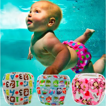 Baby swimming diaper - adjustable - waterproof - pool pantsBaby