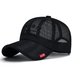 Casquette de baseball en filet - unisexe
