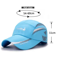 Casquette de baseball de sport - avec filet - unisexe