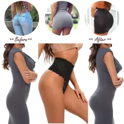 Culotte amincissante taille haute - type string