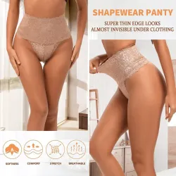 Culotte amincissante taille haute - type string