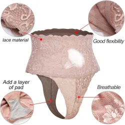 Culotte amincissante taille haute - type string