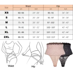 Culotte amincissante taille haute - type string