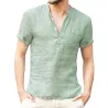 Chemise classique à manches courtes - encolure boutonnée