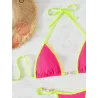 Ensemble bikini sexy - avec des décorations en métal