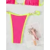 Ensemble bikini sexy - avec des décorations en métal