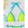 Ensemble bikini sexy - avec des décorations en métal