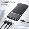 Portable power bank - external battery charger - dual USB - LCD display - 10000mAhPower Banks