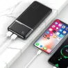 Portable power bank - external battery charger - dual USB - LCD display - 10000mAhPower Banks