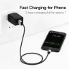 Ugreen - 24A MFi - USB vers Lightning - câble de données - chargeur rapide