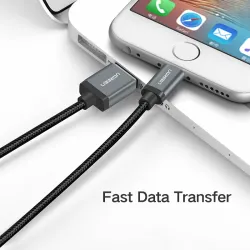 Ugreen - 24A MFi - USB vers Lightning - câble de données - chargeur rapide